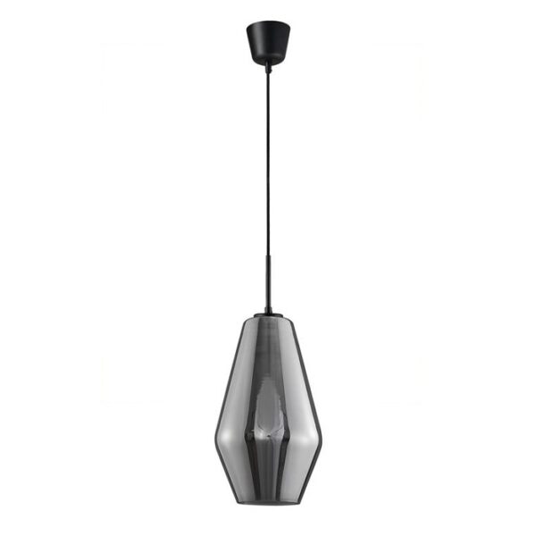 Candeeiro Suspensão Veiro 1x E27 Preto (9724101)
