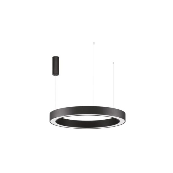 Candeeiro Suspensão Morbido 60W Preto CCT2 (9345642)