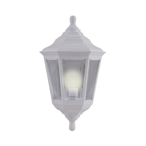 Aplique de Parede Urano E27 Branco IP44 (094-02-004-B30)