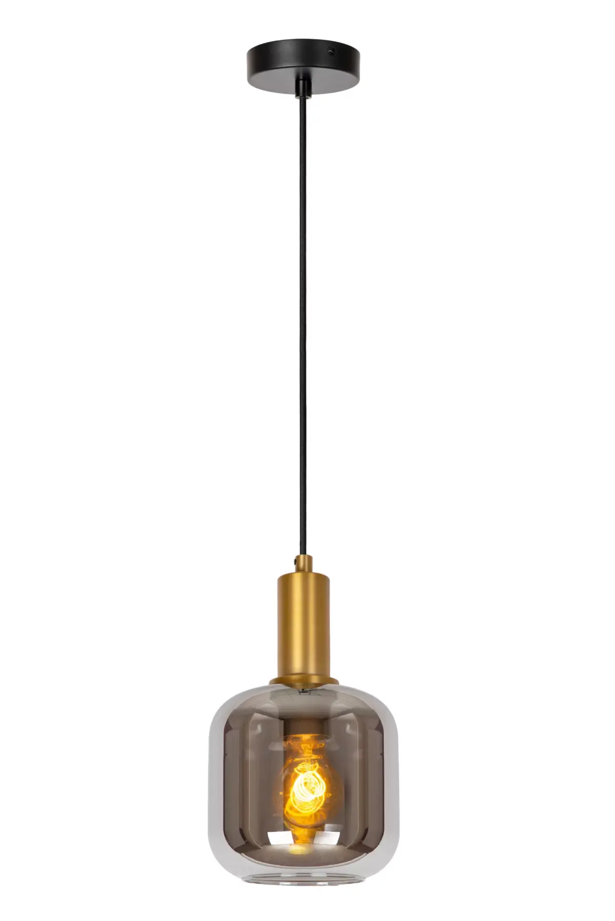 Candeeiro Suspensão Joanet 1xE27 Preto/Dourado (45494/16/65) - Image 4
