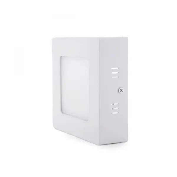 Placa LED Quadrado Saliente Branco 6W IP44