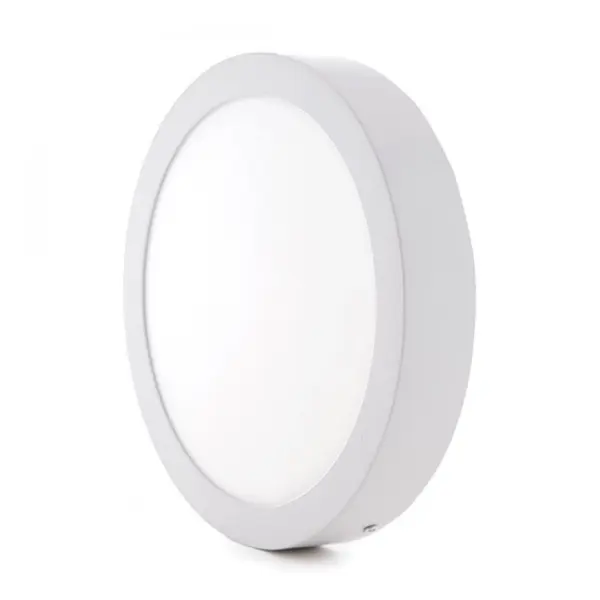 Placa LED Redondo Saliente Branco 36W IP44