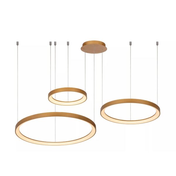 Candeeiro Suspensão Vidal 120W Dourado 2700K (46403/99/02)
