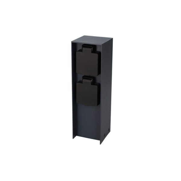 Pilar Tomadas Jardim c/ Tampas 2T IP44