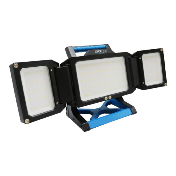 Projetor LED Trabalho Portátil c/Bateria Recarregável 50W IP54