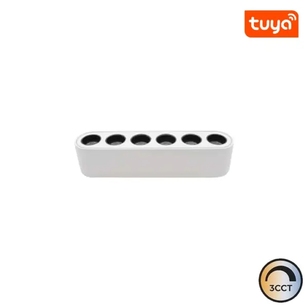 Foco Calha Linear LED Magnética Slim 6W 40V 36º Branco CCT3