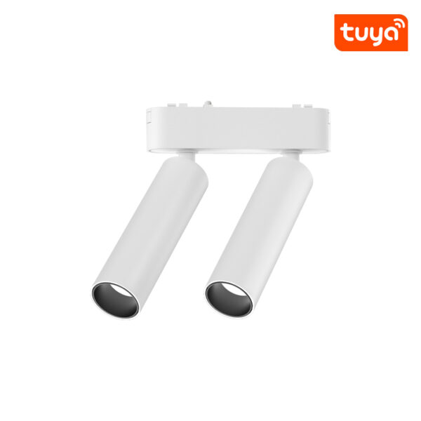 Projetor LED Calha Magnética Slim 7W+7W 40V Branco CCT3