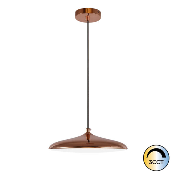 Candeeiro Suspensão Flow 36W Cobre CCT3