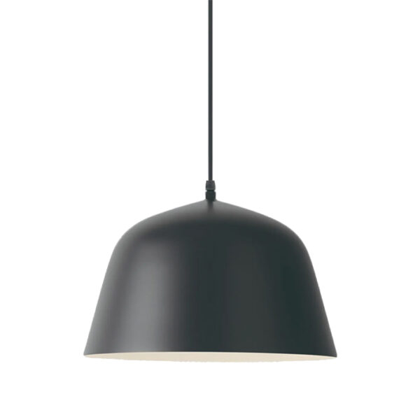 Candeeiro Suspensão Sample 1x E27 Preto