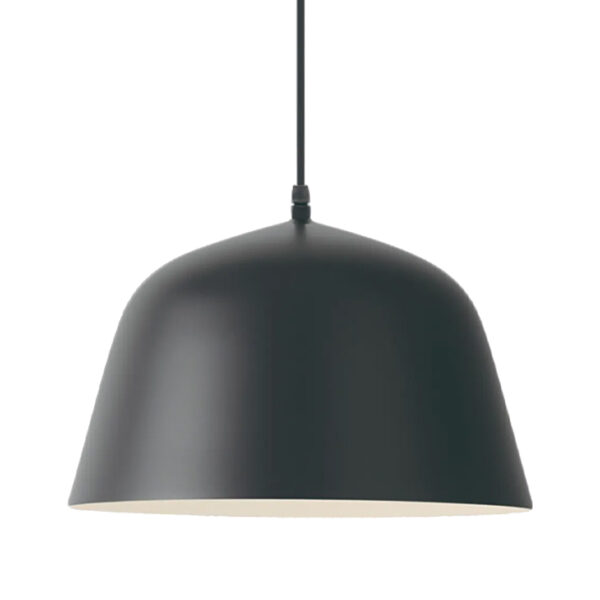 Candeeiro Suspensão Sample 1x E27 Preto