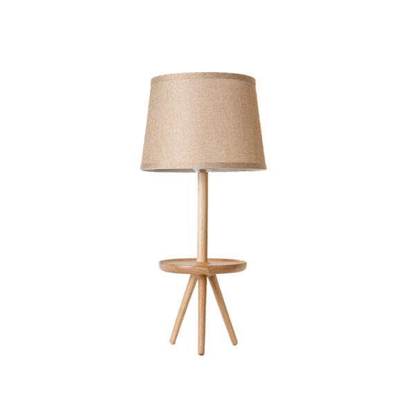 Candeeiro de Mesa Wood 1x E27 Madeira