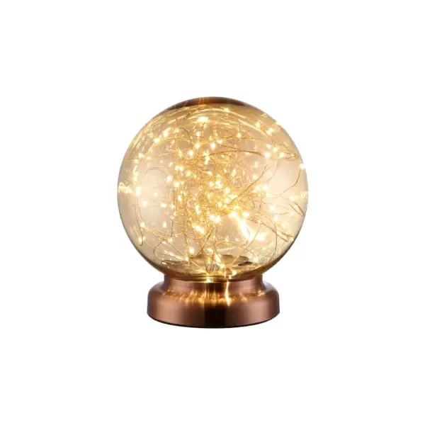 Candeeiro de Mesa Star 9W Bronze/Âmbar 4000K