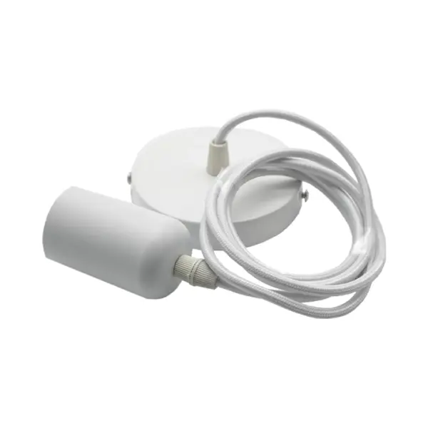 Candeeiro Suspensão Soft 1x E27 Branco