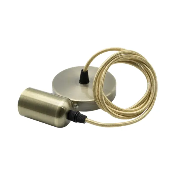 Candeeiro Suspensão Soft 1x E27 Bronze