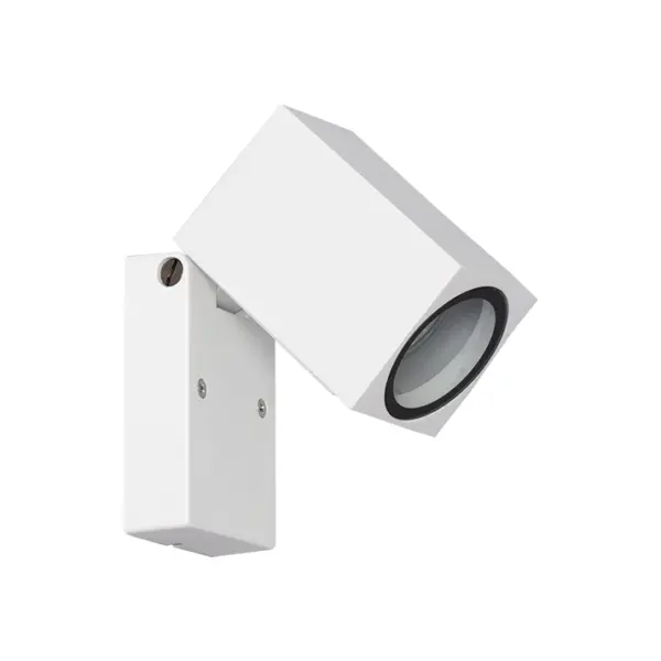 Aplique de Parede LED Onuba 1x GU10 Branco IP54