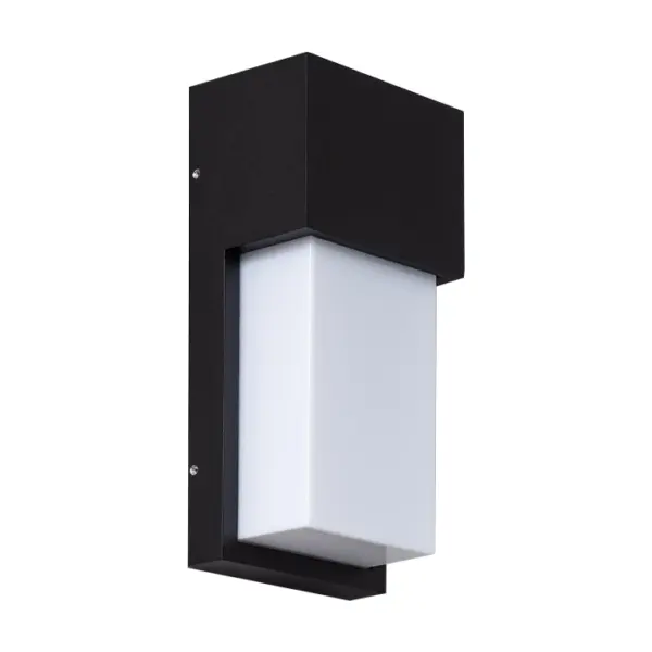 Aplique de Parede LED Etnea 1x E27 Preto IP54