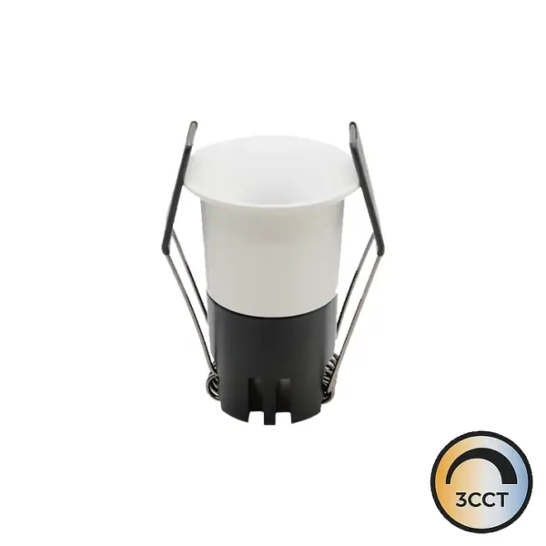 Downlight LED Direx Redondo Embutido Branco 5W CCT3 IP20