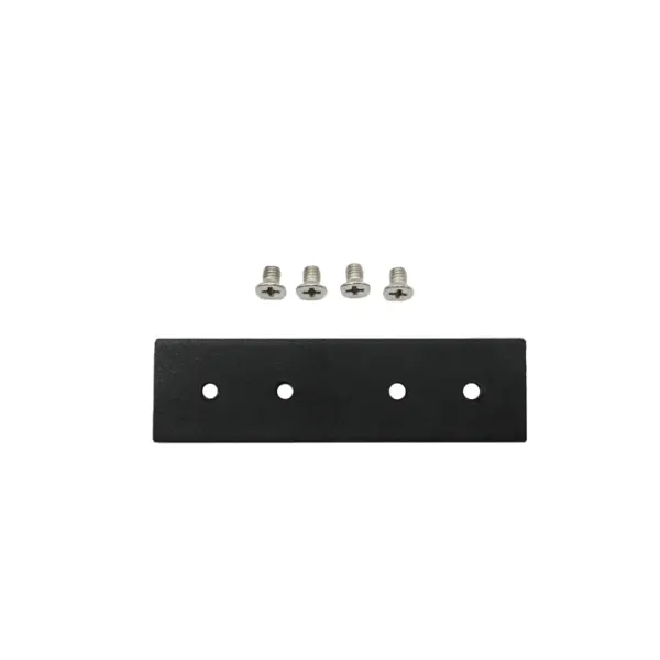Conector União Calha Magnética Suspensa Slim Preto