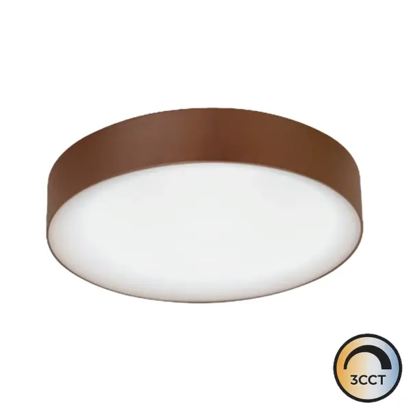 Plafon LED Redondo Corten 30W CCT3 IP65