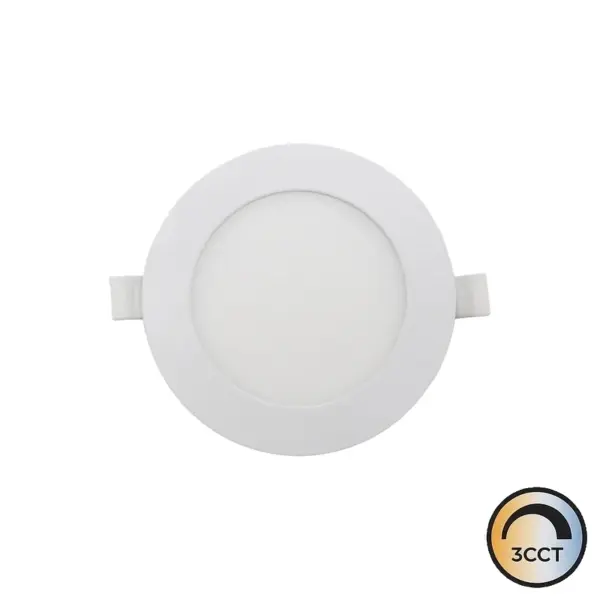 Downlight LED Redondo Embutido PRO Driver EAGLE 6W CCT3 IP44