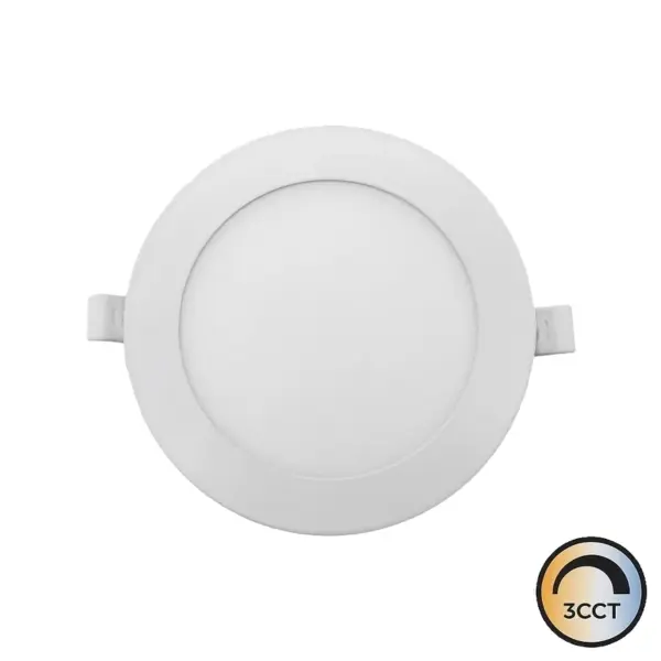 Downlight LED Redondo Embutido PRO Driver EAGLE 12W CCT3 IP44