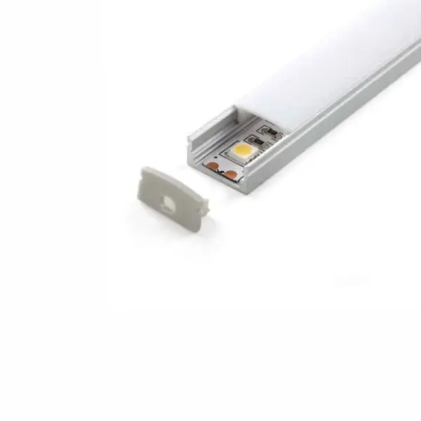 Perfil Alumínio Saliente 13.5x7mm 2m