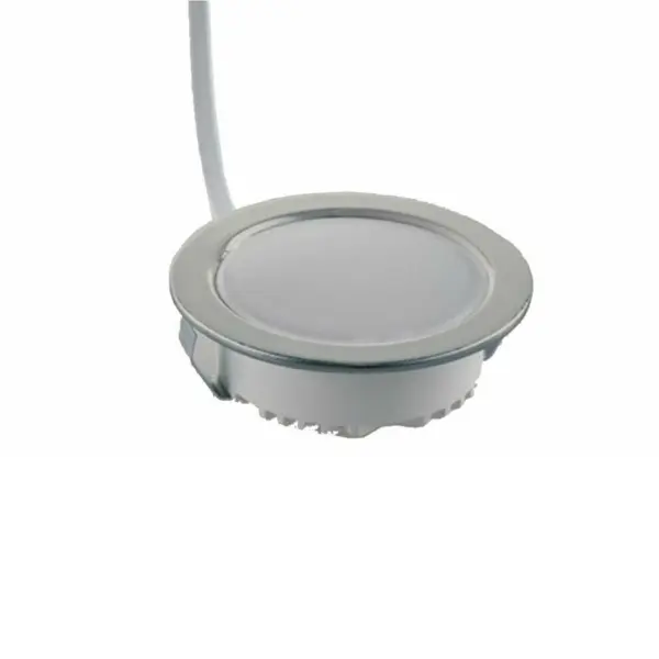Downlight LED Redondo Embutido Nemo Cromado 3.5W  IP44