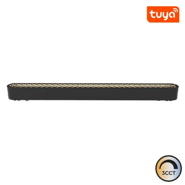 Foco Calha Linear LED Magnética Slim 16W 40V 60º Preto CCT3