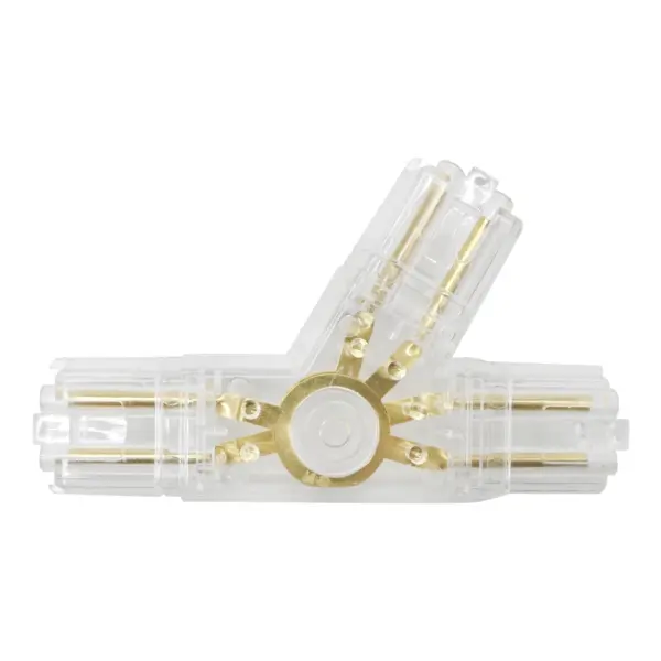 Conector 180º 3 vias Esquerdo para Módulo LED Hexagonal