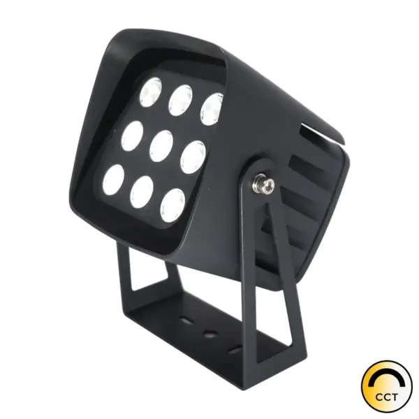 Projetor Jardim Detalea Grafite 25W CCT IP66