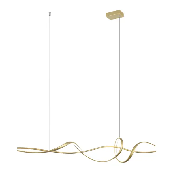 Candeeiro Suspensão 27W Dourado 3000K