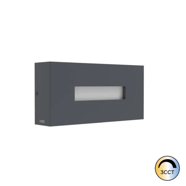 Aplique de Parede LED Muro Arteo Antracite 14W CCT3 IP65