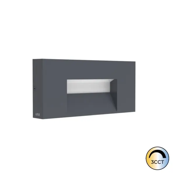Aplique de Parede LED Arteo Antracite 11W CCT3 IP65