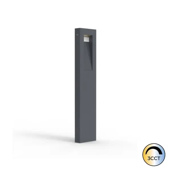 Baliza Jardim LED Arteo Antracite 12.5W CCT3 IP65
