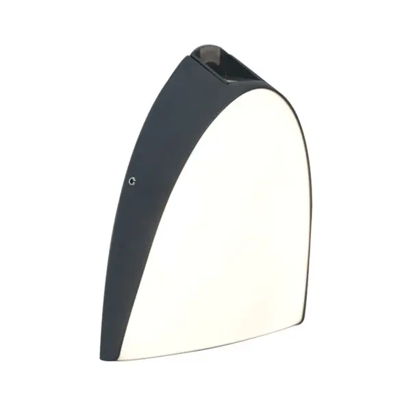 Aplique de Parede LED Apollo Antracite 9.6W IP54