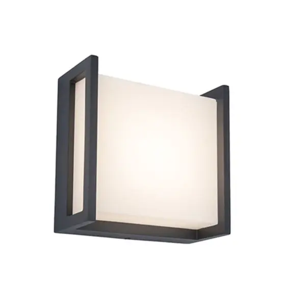 Aplique de Parede LED Qubo Antracite 7.8W IP54