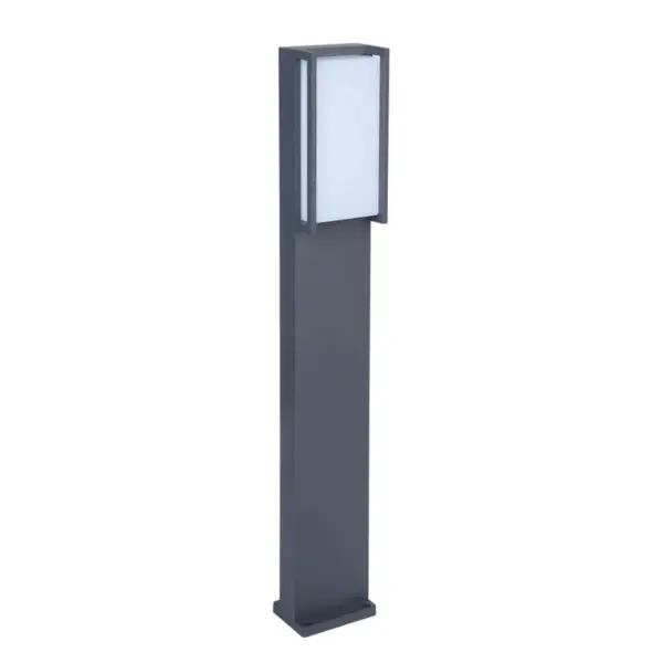 Baliza Jardim LED Qubo Antracite 15W IP54
