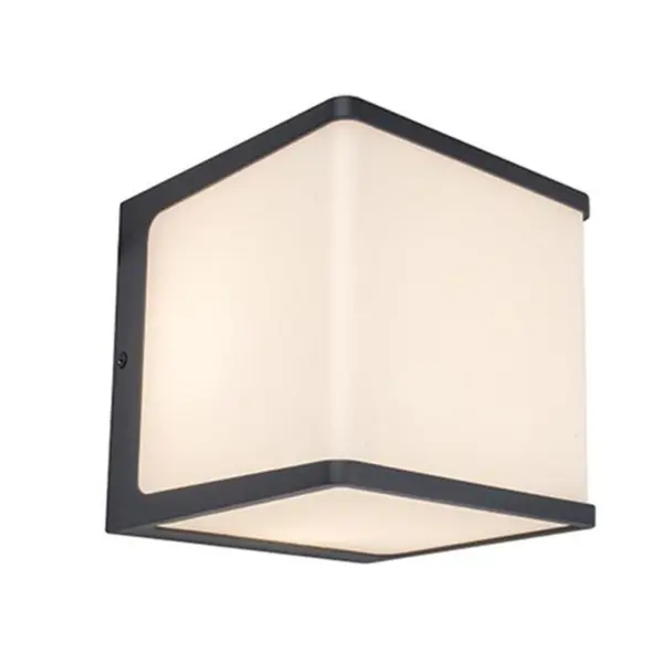 Aplique de Parede LED Doblo Antracite 19.1W IP54