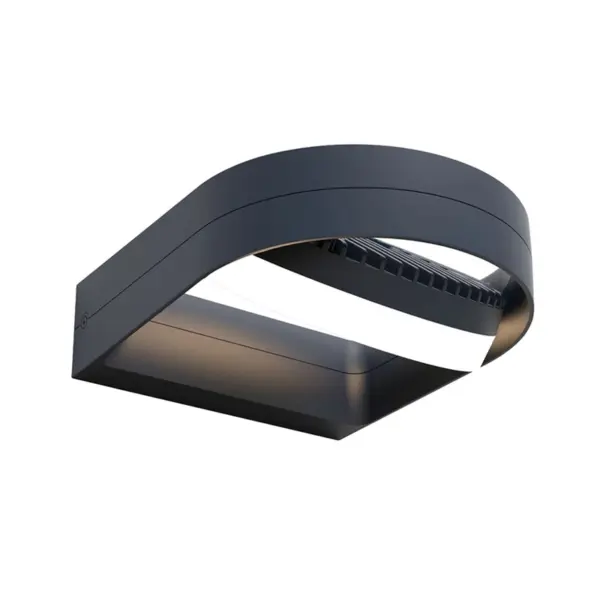 Aplique de Parede LED Fele Antracite 11.2W IP54