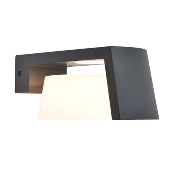 Aplique de Parede LED Moon Antracite 11.1W CCT2 IP44