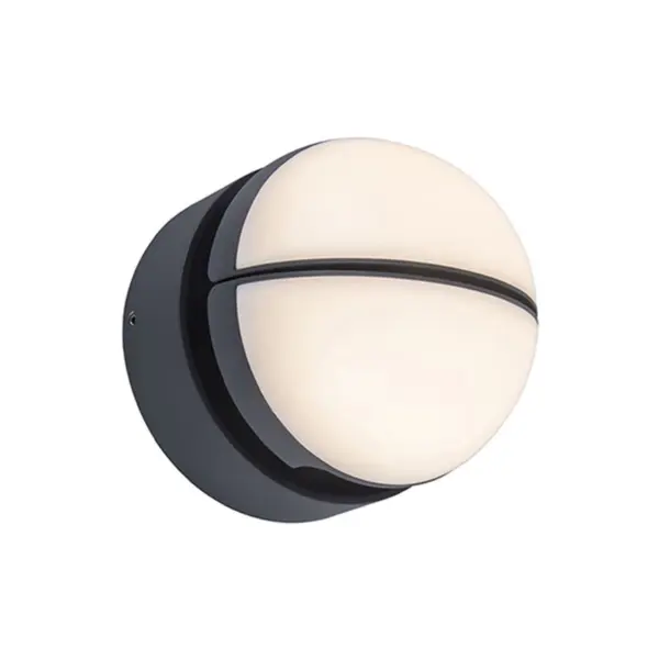 Aplique de Parede LED Eklips Antracite 13W IP54
