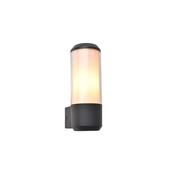 Aplique de Parede LED Heros 1x E27 Antracite IP44