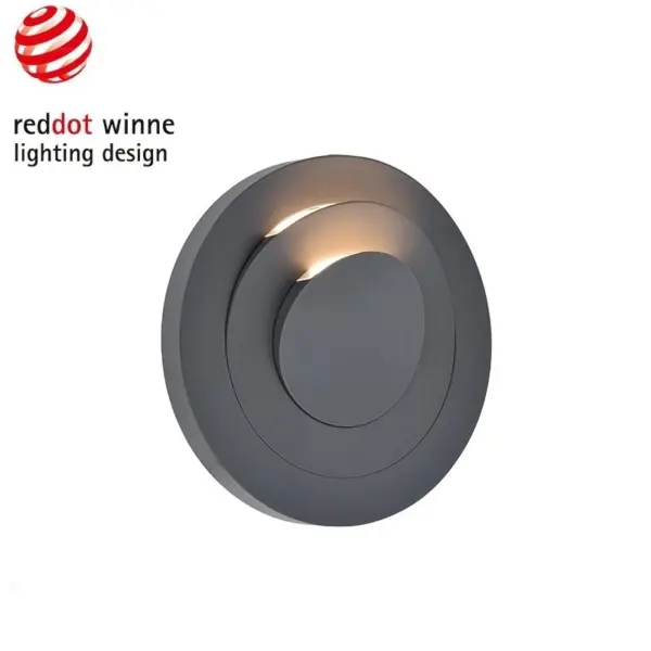 Aplique de Parede LED Moov Antracite 7.8W IP54
