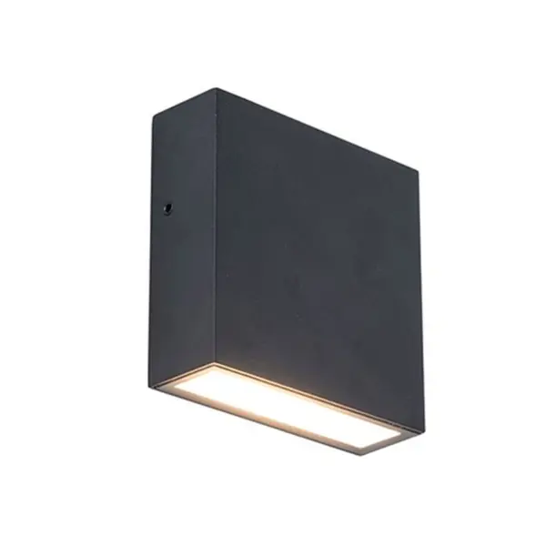 Aplique de Parede LED Gemini XF Preto 7.4W IP54