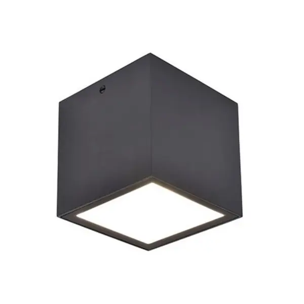 Plafon LED Gemini Antracite 6.9W IP65