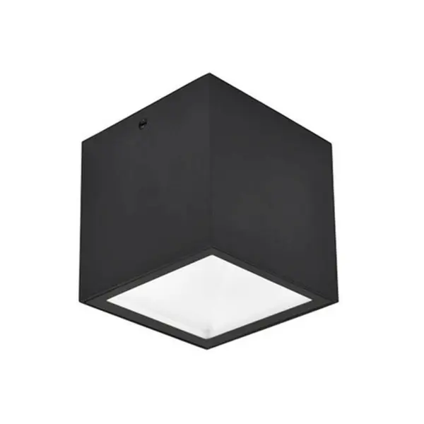 Plafon LED Gemini Preto 7W IP65