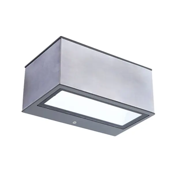Aplique de Parede LED Gemini Prateado 10.5W IP54