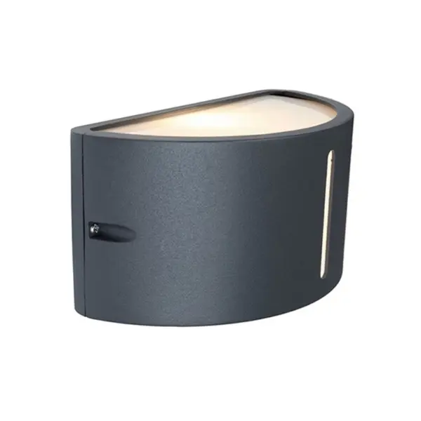 Aplique de Parede LED Bonn 1x E27 Antracite IP54