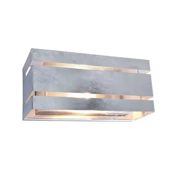 Aplique de Parede LED Vidar 1x E27 Prateado IP54