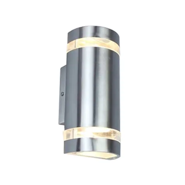 Aplique de Parede LED Focus 2x GU10 Prateado IP44